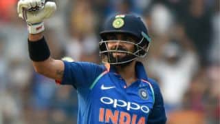 Virat Kohli felicitated by MCA after 200th ODI Virat Kohli felicitated by MCA after 200th ODI